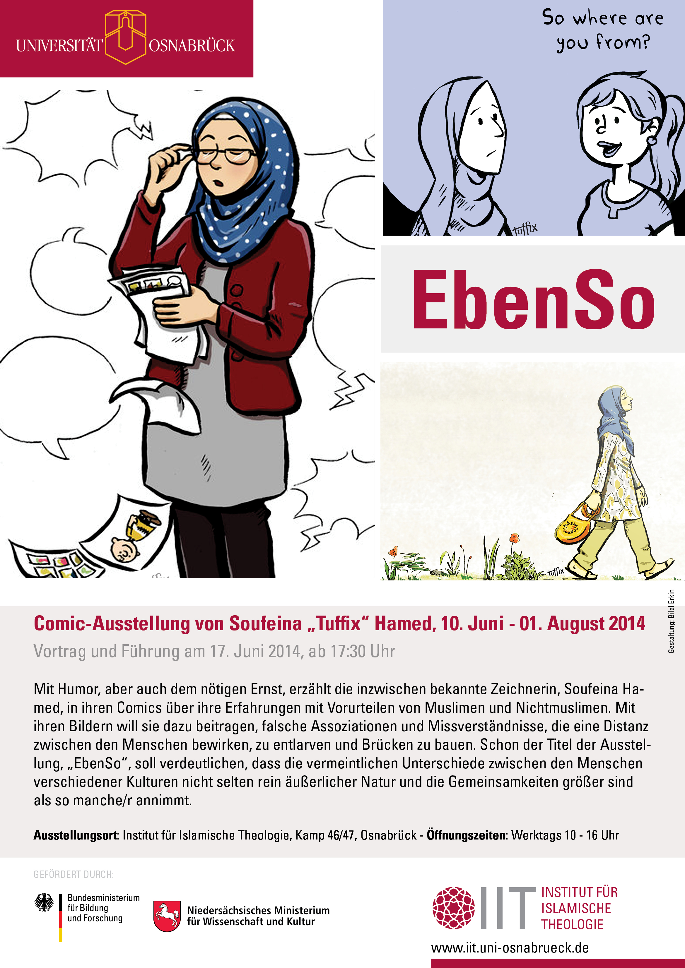 Comic-Ausstellung "EbenSo"